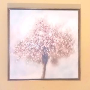 pier 1 painting w glitter new condition on art side